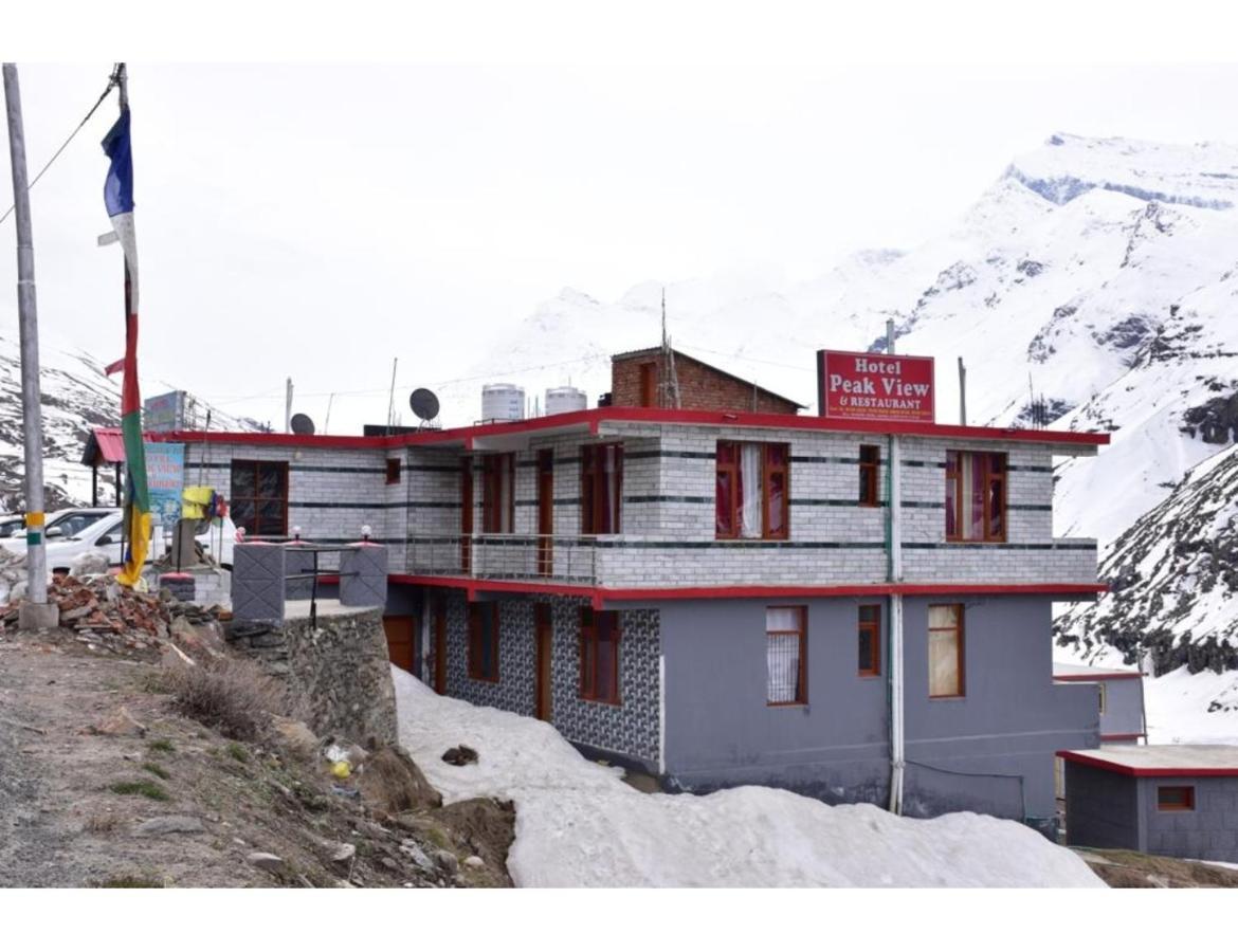 Hotel Peak View, Lahaul Sissu Eksteriør bilde